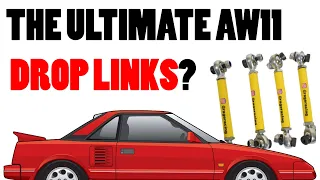 The Ultimate AW11 DROP LINKS - RageRacing Drop Links REVIEW and INSTALL