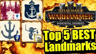 Top 5 OVERPOWERED Port Cities With BEST Landmarks in Immortal Empires..