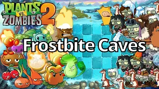 Plants vs Zombies 2 | Frostbite Caves Day 22 to 25