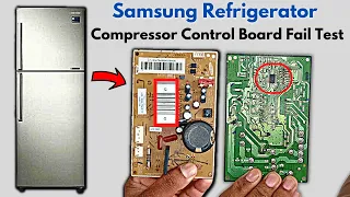 Samsung Refrigerator Inverter Compressor Control (IPM Board) Fail Test