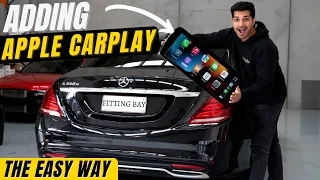 The Fastest Way To Add Apple CarPlay To A Mercedes S Class