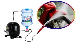 how to make a high pressure car washer yourself
