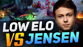 Jensen Abuses the Mistakes of Low Elo Players - LoL Guides