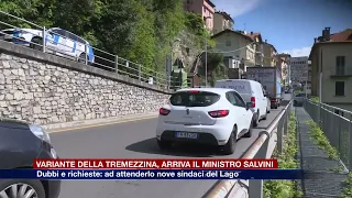 Etg - Variante della Tremezzina, arriva il ministro Salvini. Ad attenderlo nove sindaci del Lago
