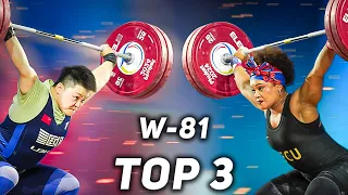 Women’s 81 | TOP 3 in Total | IWF World Cup 2024