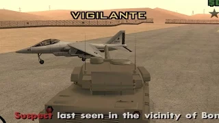 GTA San Andreas Vigilante Mission - using a Rhino tank