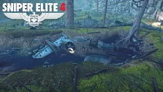 Sniper Elite 4 - Co-op 7 - Locating Downed Plane