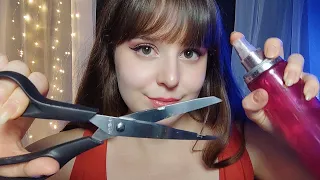 ASMR | Cortando seu cabelo só que rápido