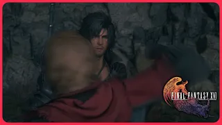 Joshua punches Clive - Final Fantasy 16