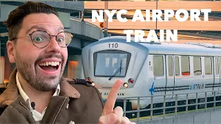 New York City Live: How to take Airtrain to JFK Airport (via Subway / Railroad) ✈️