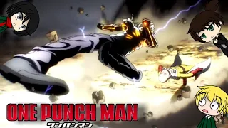 Aot react to Saitama Strength  (One Punch man) | Gacha reacts
