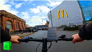 Delivering Fast Food In a NEW City for UberEats & Deliveroo! GoPro POV