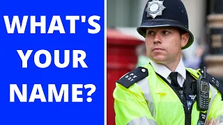 Can Police Demand Your Name? Should You Talk?