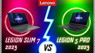 So Sánh Laptop Lenovo Legion Slim 7 16IRH8 Và Laptop Lenovo Legion 5 Pro 2023