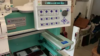 Tajima TMFXII C1204 embroidery machine software firmware Installation re-install.