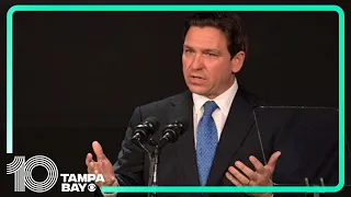 Gov. Ron DeSantis speaks at UF