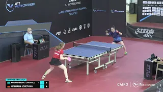 Josephina Neumann (GER) vs Sarvinoz Mirkadirova (KAZ) | U17 Final | 2022 WTT Youth Contender Cairo