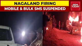 Nagaland Firing: Mobile & Bulk SMS Suspended In Mon | Breaking News