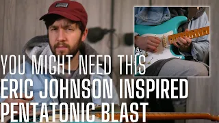 You NEED This Short Eric Johnson Inspired Pentatonic Blast Lick