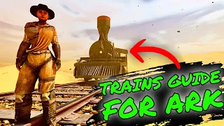 TRAINS Guide for Ark Survival Ascended! HOW TO USE TRAINS and Everything You NEED to KNOW!!!