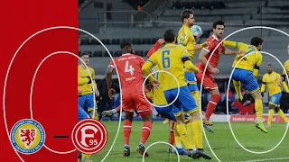 F95-Highlights | Eintracht Braunschweig vs. Fortuna Düsseldorf 0:0 | Keine Tore, aber ein Punkt