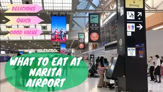 Top 3 food places/restaurants at Narita Airport Terminal 2 [Don't pay "airport price"!]