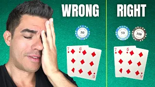 5 Poker Hands EVERYONE Plays Wrong! (Fix This Now)