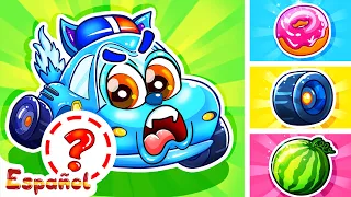 ¿Dónde está mi rueda?🛞Perdí mi rueda favorita🤔| Baby Cars Kids Songs en Espanol & Nursery Rhymes🚓