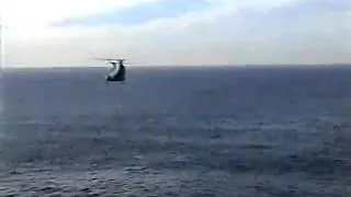 Chinook Helicopter crashes into aircraft carrier then sinks  Killing 7 ( Helicopter Crash )