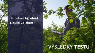 Agroleaf Liquid Calcium+ - Výsledky testu