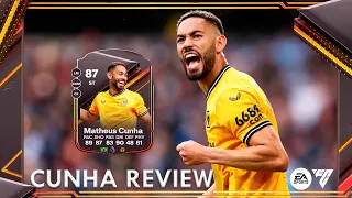 UN CUNHA ESPECTACULAR !!! /LA MEJOR OPCIÓN  DEL PASE?/REVIEW MATHEUS CUNHA/ EA SPORTS FC 24