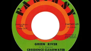 1969 HITS ARCHIVE: Green River - Creedence Clearwater Revival (a #2 record--mono 45)