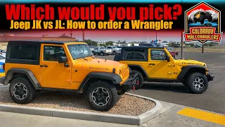 New Jeep Wrangler JL vs Old Jeep JK | How I order a Jeep #JeepComparison