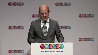 GLOBAL SOLUTIONS 2018 - Speech Olaf Scholz, Minister of Finance, Germany