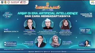 Webinar ASN Belajar Seri 18 - Arsip Di Era Artificial Intelligence dan Cara Mengadaptasinya