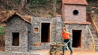 Build Underground Shelter System - Build Cellar From Stone - Single Mother Living Off Grid