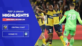 Central Coast Mariners v Sydney FC - Highlights | Isuzu UTE A-League 2023-24 | Semi Final Second Leg