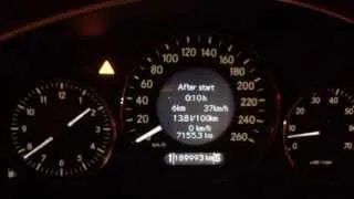 Mercedes CLS 350 (272hp) 0-100 km/h