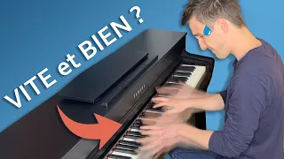 Jouer vite (et bien) au piano