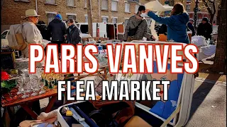 🇫🇷[PARIS 4K] WALK IN PARIS "PARIS VANVES FLEA MARKET M" (EDITED VERSION) 18/APR/2022
