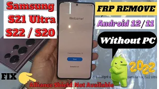 Samsung S21 Ultra Frp Bypass Android 12-11 /Samsung Frp 2022 New Security