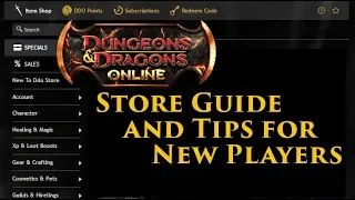 DDO Store Guide for New Players
