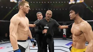 Bruce Lee vs. Daniel Hooker (EA Sports UFC 2) - CPU vs. CPU