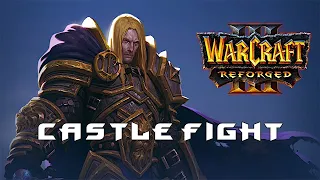 Банда играет в кастомки Warcraft #25 [Castle Fight]