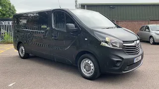 2016 16 Vauxhall Vivaro 1.6 CDTi 9 seat Minibus with air con for sale @ Vans Today Worcester