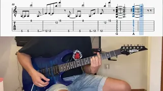 Red Hot Chilli Peppers - Otherside Guitar cover (with Tab)