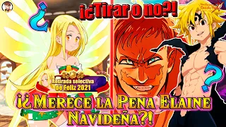 ¡¿MEJOR SUPPORT?! ¡¿TIRAR o NO?! | Elaine Alas Doradas (Feliz 2021) | 7DS: Grand Cross