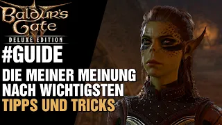 Baldur's Gate 3 | GUIDE🔆Die meiner Meinung nach wichtigsten Tipps & Tricks🔆 Deutsch Gameplay
