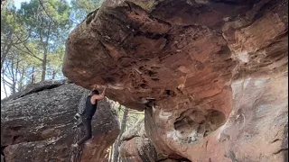 Albarracin Spain bouldering highlights - La Latrina, El Mercielago, El Chimpance, Supermafatacho.