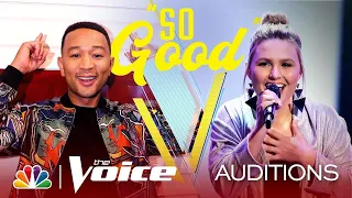 Four-Chair Turn! But Who Gets Blocked from Marybeth Byrd? - The Voice Blind Auditions